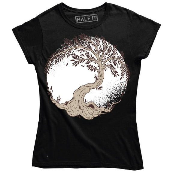 Tree Of Life Illustration Beautiful Nature Design Women's T-Shirt