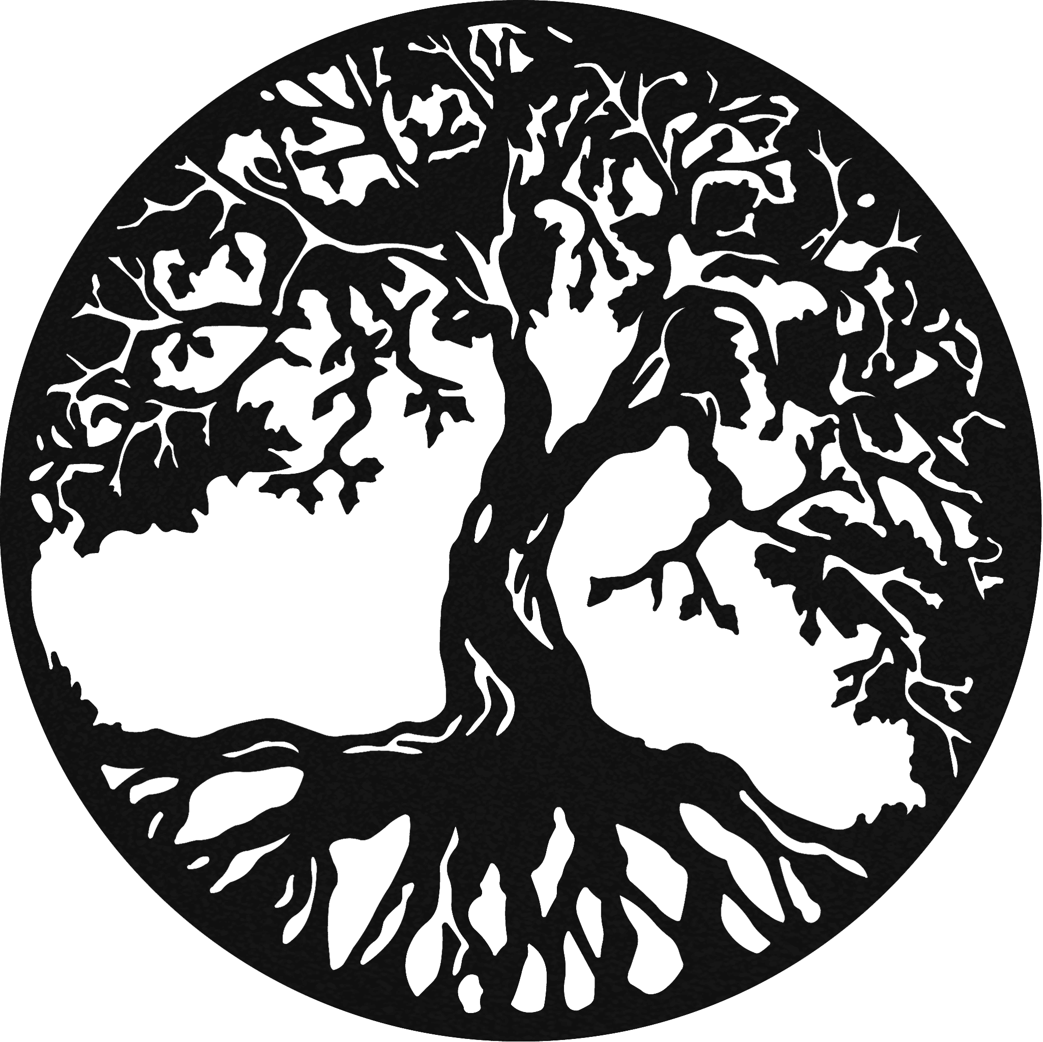 Black And White Clip Art Tree Of Life