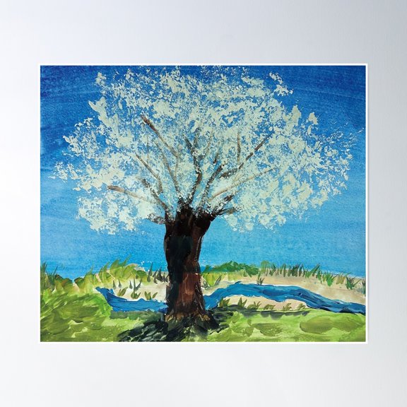Tree Of Life Poster Wall Art, Modern Wall Decor, 8x12 UNFRAMED