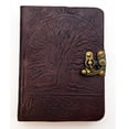 thumbnail image 1 of Tree Of Life Rounded Edge Leather Embossed Journal New, 1 of 1