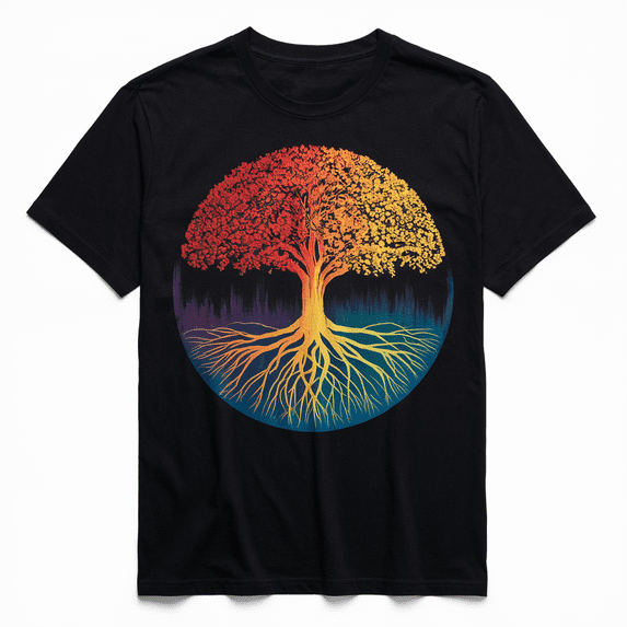Tree Of Life Viking Sacred Geometry, Celtic, Norse, Zen #13 T-Shirt