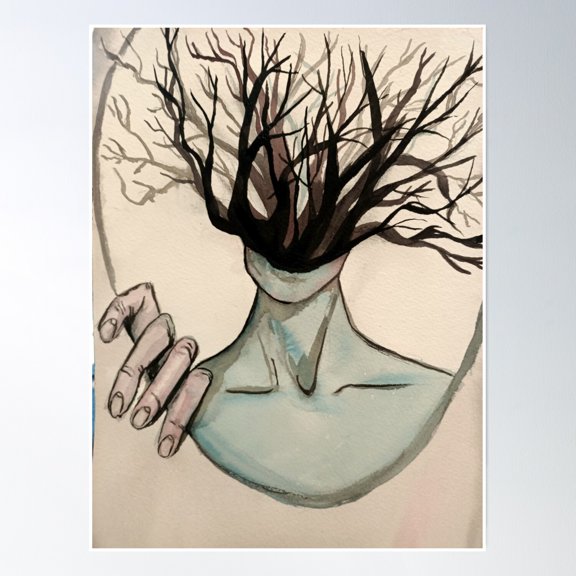 Tree Of The Forest Poster Wall Art, Modern Wall Decor, 8x12 UNFRAMED
