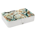thumbnail image 1 of Tree PU Leather Jewelry Box with Removable Compartment - Portable Earring Organizer and Storage Box, 1 of 6