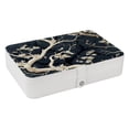 thumbnail image 1 of Tree PU Leather Necklace Holder with Removable Compartment and Portable Organizer Box Jewelry Display Case Jewelry Boxes, 1 of 6