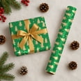 thumbnail image 1 of Tree Pattern Christmas Wrapping Paper Rolls, Tree Pattern Holiday Gift Wrapping Paper Merry Christmas, 1 of 7