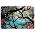 thumbnail image 1 of Tree Polyester Indoor Mat Non-Slip Area Rug Chair Rugs Machine Washable, 1 of 6