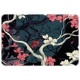thumbnail image 1 of Tree Polyester Non-Slip Machine Washable Bath Rug Outdoor Carpet Bath Rugs, 1 of 6