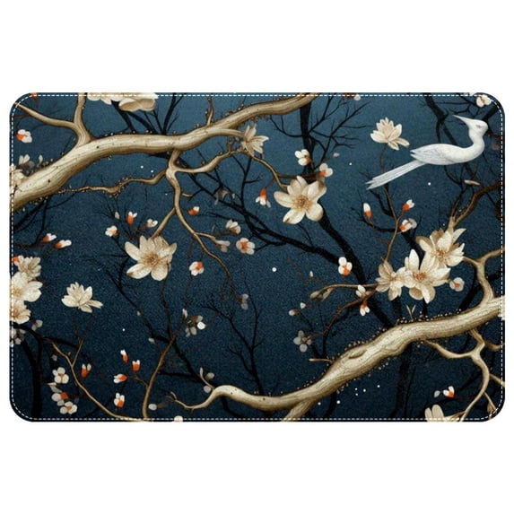 Tree Polyester Non-Slip Machine Washable Outdoor Floor Rug Chair Rugs Bath Rugs