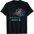 thumbnail image 1 of Tree Ribbon Addiction Recovery Awareness T-Shirt, 1 of 4