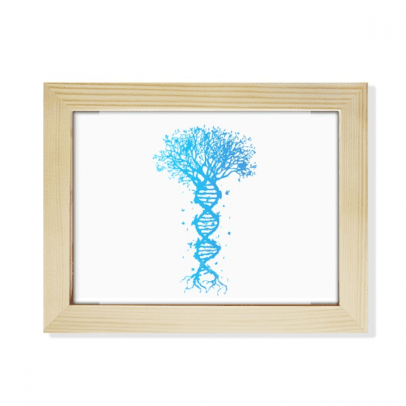 Tree Root Gene Spiral Art Deco Fashion Desktop Photo Frame Picture Art Decoration Painting 6x8 inch