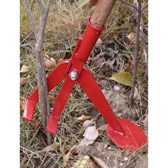 Tree Root Puller Tool, Leverage Post Puller, Heavy Duty Steel Sapling Remover for Fence Posts, Weeds, Shrubs and Garden Use