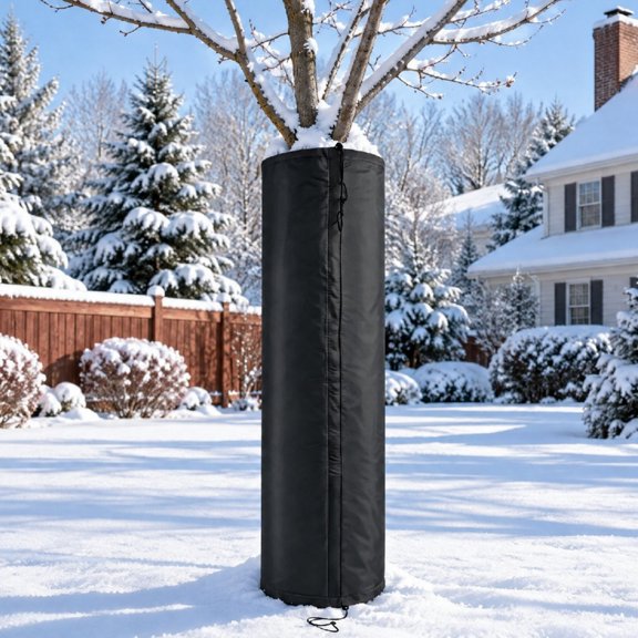 Tree Sapling Rhizome Winter Protection Cover Garden Young Tree Protector Warm Cover Tree Trunk Wrap For Cold Weather Frost Protection