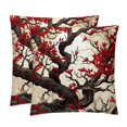 thumbnail image 1 of Tree Set - Decorative Pillows Covers, Velvet Throw Pillow Cases with Unique Patterns for Home Decor, 16x16, 18x18, 20x20 Inches, 2 Pack - Great for Various Occasions., 1 of 6