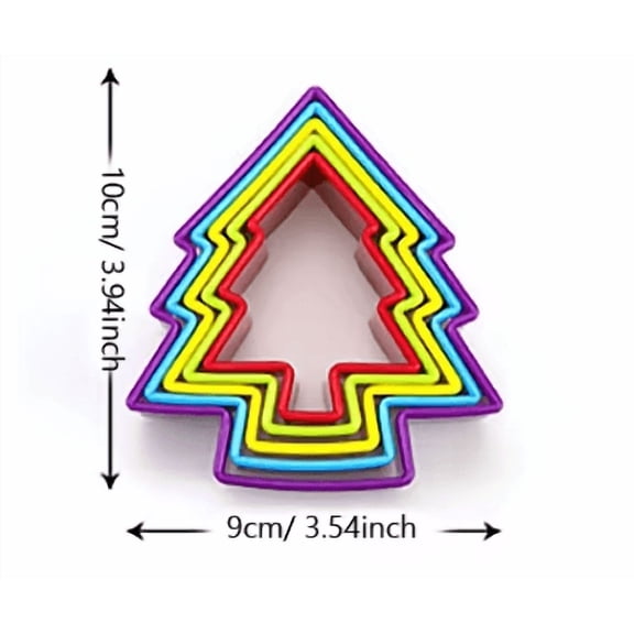 Tree Shaped Cookie Cutters