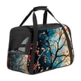 thumbnail image 1 of Tree Sherpa-Fabric Pet Bag with 900D Oxford Cloth Material, Nylon Webbing Straps - 17x10x11.8 in Dimensions for Small Dogs and s, 1 of 7