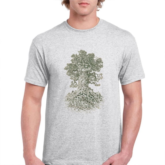 Tree Shirt - Gnarled Tree Tshirt - Men's Graphic Tee - Tree of Life - Scatterbrain Tees - Cool Gifts.jpg