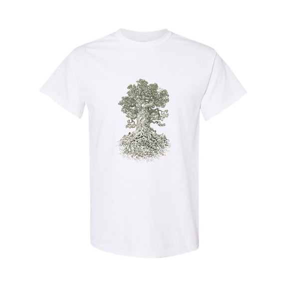 Tree Shirt - Gnarled Tree Tshirt - Men's Graphic Tee - Tree of Life - Scatterbrain Tees - Cool Gifts.jpg