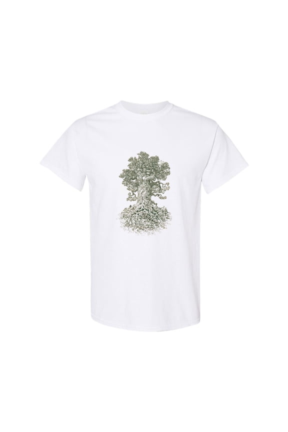 Tree Shirt - Gnarled Tree Tshirt - Men's Graphic Tee - Tree of Life - Scatterbrain Tees - Cool Gifts.jpg