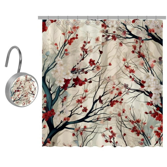 Tree Shower Curtain for Bathroom