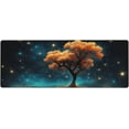 thumbnail image 1 of Tree Sky Mouse Pad Large Extended Desk Mousepad Mat XL Non-Slip 31.5 X 11.8 in Long Keyboard Pads Base Stitched Edge for Home Gaming Office Work, 1 of 6