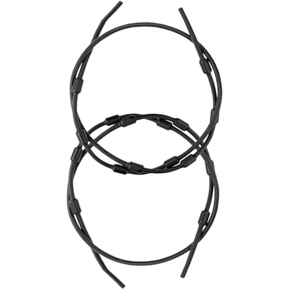 Tree Stand Cables for Summit Climber - 65'' PVC Black Coated Treestand Seat Safety Cable for Climbing Treestand Hunting Tree Stand Accessories$$Other