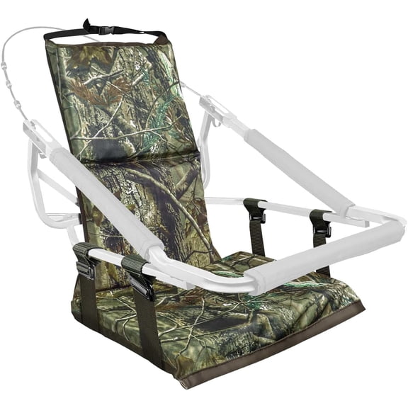 Tree Stand Seat Replacement, Adjustable Treestand Seats for Hunting, Comfortable Hunting Tree Seat Fits Climber Deer Tree Stands
