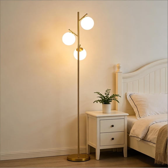 Tree Standing Lamp,3-Light Floor Lamp modern style-Y