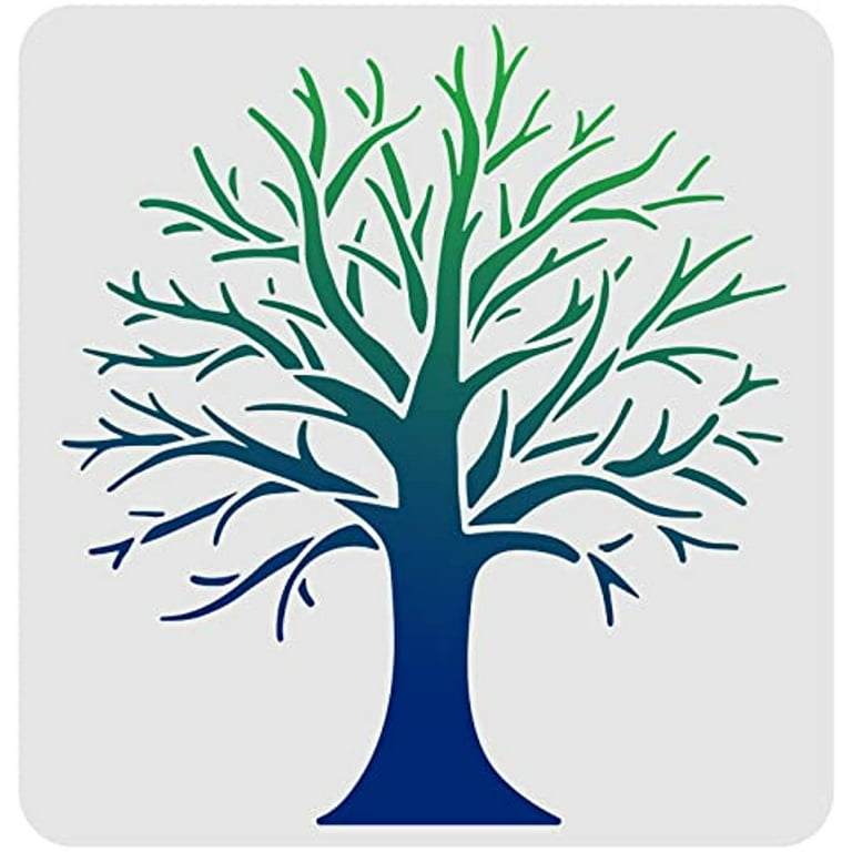 Tree Stencils Template Plastic Tree Branches Drawing Painting Stencils Square Reusable Stencils for Painting on Wood Floor Wall and Tile - Walmart.com tree-stencils-template-plastic-tree-branches-drawing-painting-stencils-square-reusable-stencils-for-painting-on-wood-floor-wall-and-tile-walmart-com