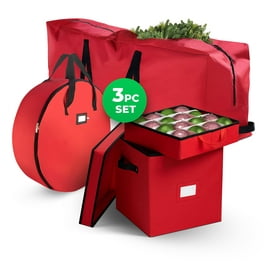 Sterilite Holiday Nesting Wreath Storage Box - Red, 24 in - Kroger