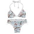 thumbnail image 1 of Tree Stylish Swim Suits Bikini Set: Detachable Sponge, Adjustable Strap, Two-Pack - Ideal for Beach and Pool %{scenes, 1 of 6