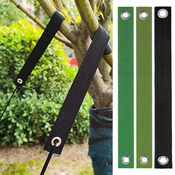 Tree Support Strap for Staking Heavy Duty Tree Strap Protects Newly Planted Sapling from Wind Damage Reusable Tree Strap for Straightening Guying