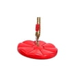 thumbnail image 1 of Tree Swing Disc Rope Swing Round Kids Swing Seat Strong Disc Swing Holds 220lbs/100kg,Red, 1 of 6