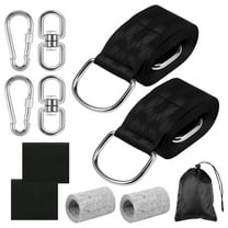 Tree Swing Hanging Strap Kit 9.84 FT Portable Tree Hammock Hanging Kit Safe Nylon Tree Strap Weatherproof Tree Swing Hanging Set with Tree Protector for Swing Hammock