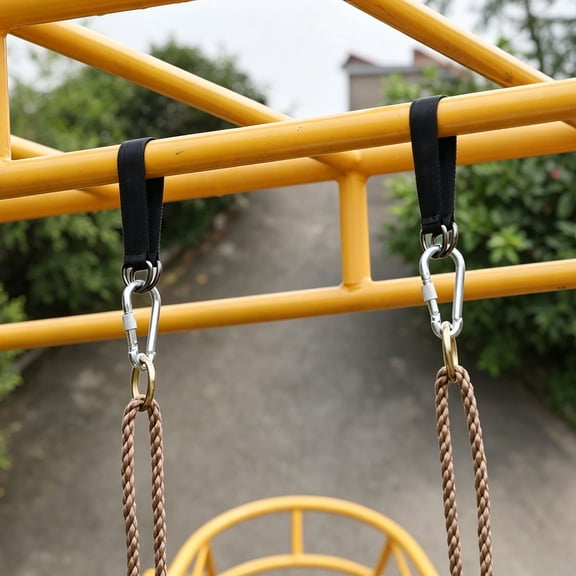 Tree Swing Hanging Straps for Outdoor Tire and Swing Support with Heavy Duty Material and Secure Buckles for Safe Play