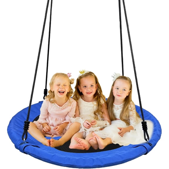 Tree Swing,Saucer Flying Swing 40 Inch ,900D Oxford Waterproof, 900lbs Weight Capacity,with Adjustable Hanging Straps, for Backyard, Playground, and Camping, Gifts