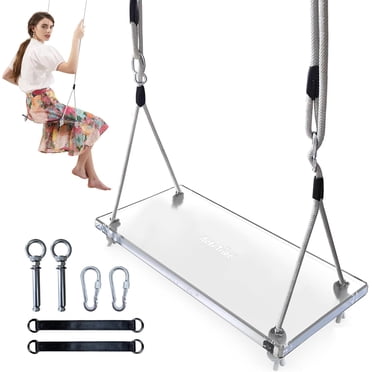 Tree Porch Swing Set - Adjustable Rope Swing With Hanging Straps For Adults & Kids, 500 Lbs Capacity