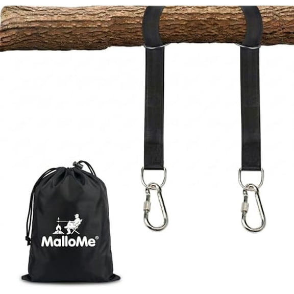 Tree Swing Straps & Hammock Straps for Trees – Multi-Purpose Hanging Kit, Heavy Duty Adjustable Tree Strap for Hammocks, Swings & Outdoor Use, Safe for Branch or Between 2 Trees 2200 LB