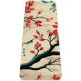 Tree TPE Yoga Mat for Practice Thick Exercise Mat for Home Workouts