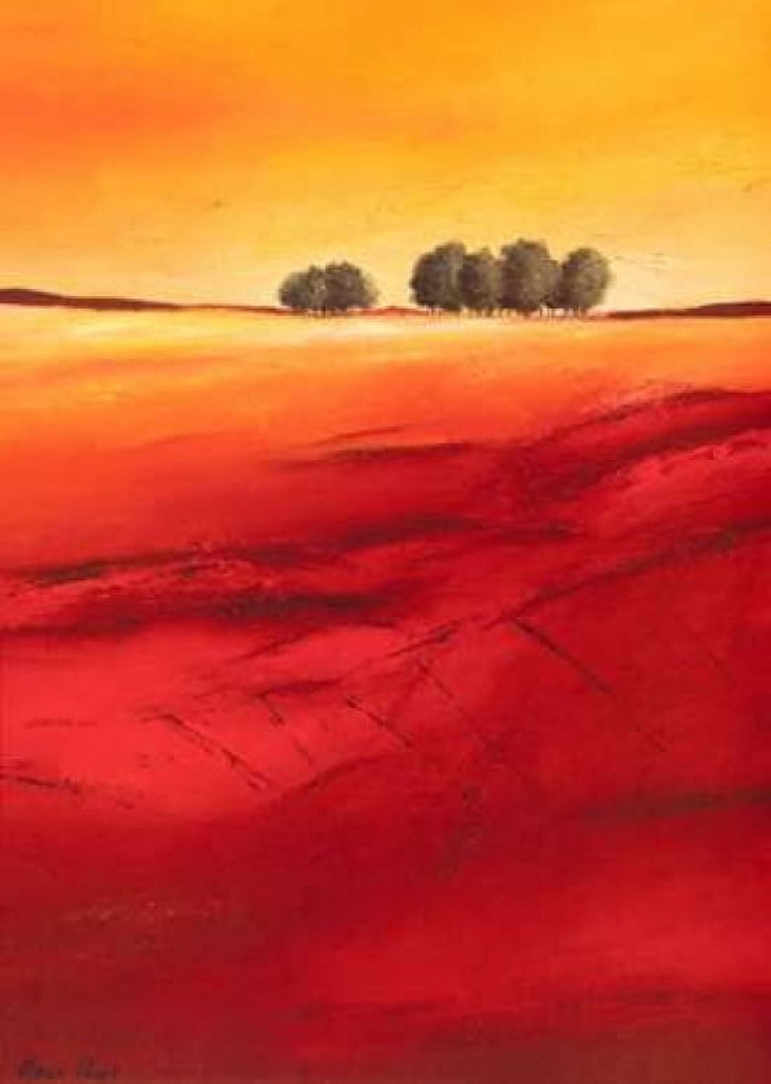 Tree Timberline II Canvas Art - Hans Paus (18 x 24)