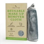 Tree To Tub Reusable Makeup Remover Cloth for Face- Washable Microfiber Makeup Remover Towels for Gentle Cleansing - Face Washcloth for Daily Use
