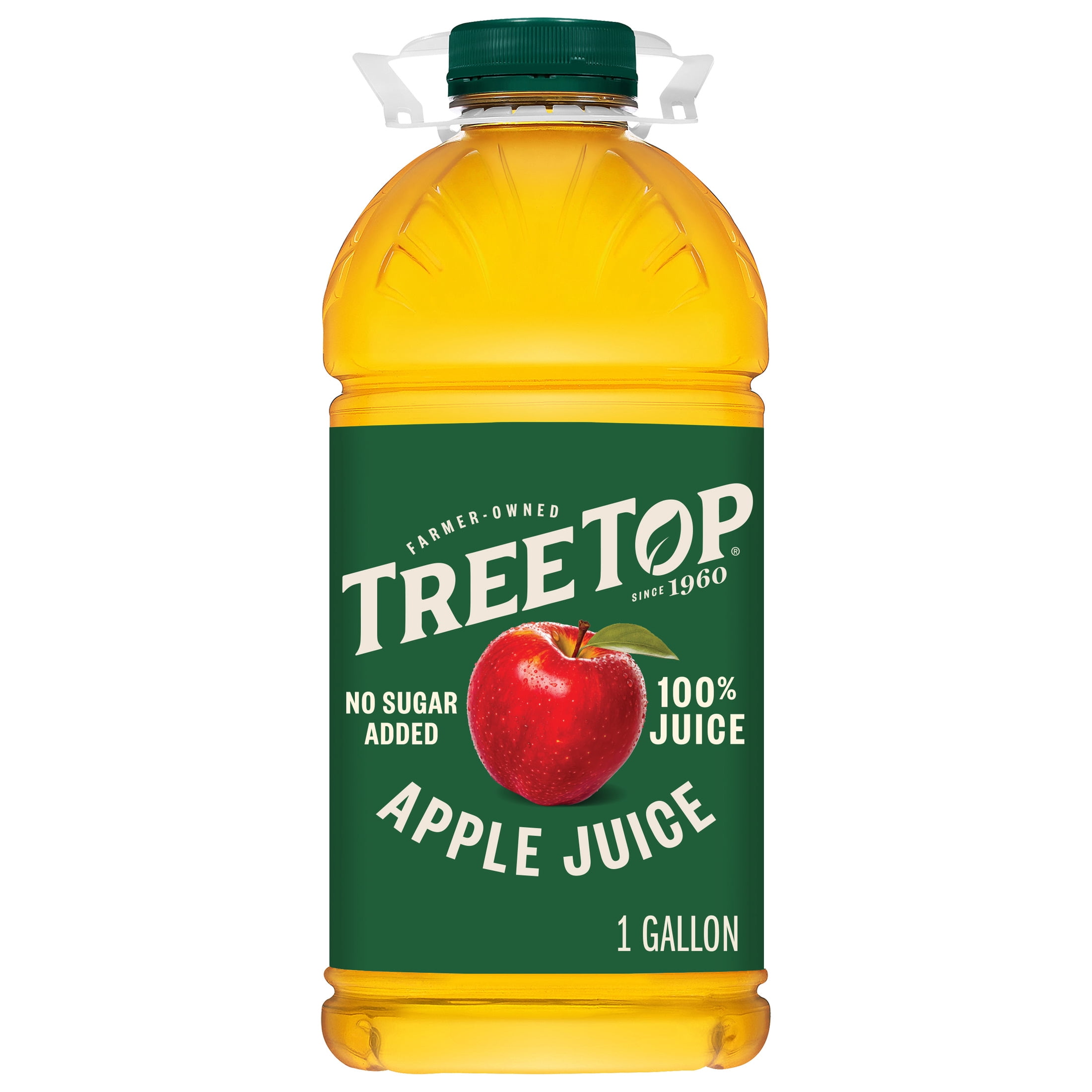 Tree Top 100% Apple Juice, No Sugar Added, No High Fructose Corn Syrup, 128 fl Oz