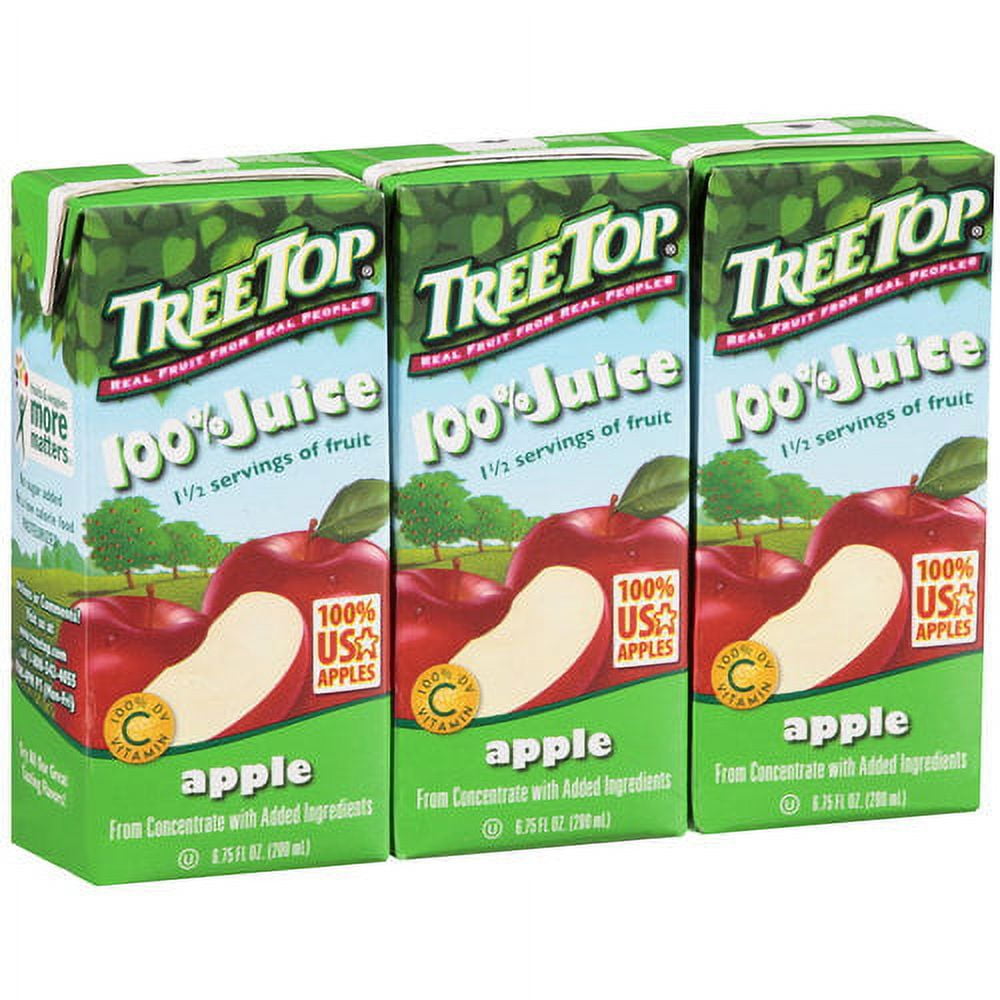 Apple Juice Bottle 2 Pack - Tree Top