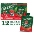 thumbnail image 1 of Tree Top Apple Sauce Pouch, Strawberry, 3.2 oz, 12 Count, 1 of 8