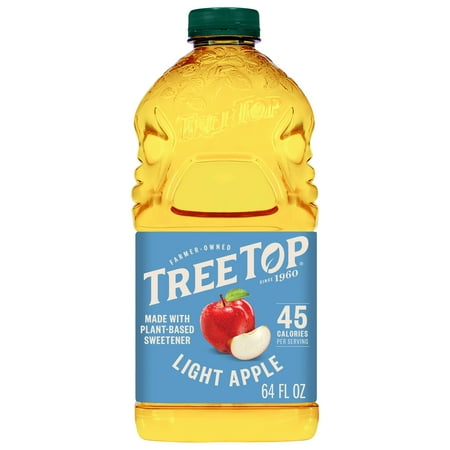 Tree Top, Apple Beverage, Light, 64 fl oz Bottle