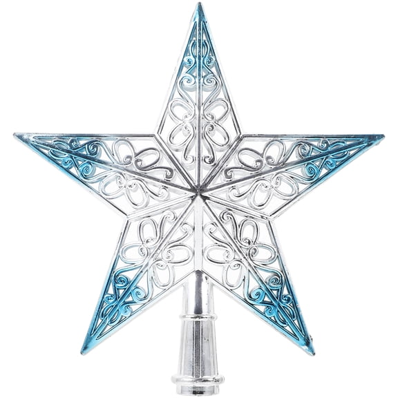 Supvox Xmas Tree Topper Plastic Multi-Color Fine Details Easy to Install