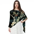 thumbnail image 1 of Tree Translucent Breathable Chiffon Yarn Silk Scarf 180*73 (70.86*28.7in) - Lightweight Head Wrap for Women and Girls, 1 of 6