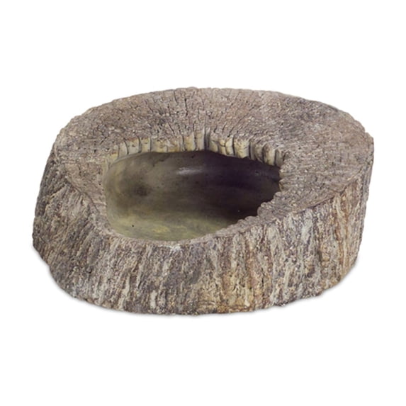 Tree Trunk Container (Set of 3) 11"H Cement