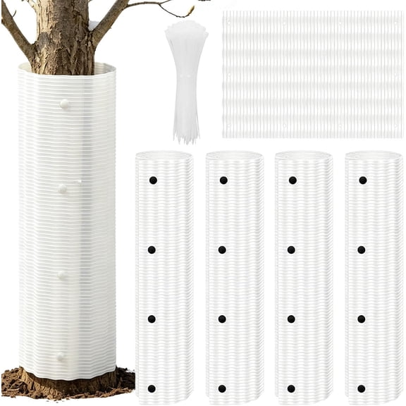 Tree Trunk Protector - 5PCS Bark Wrap Animal Blocking Barrier