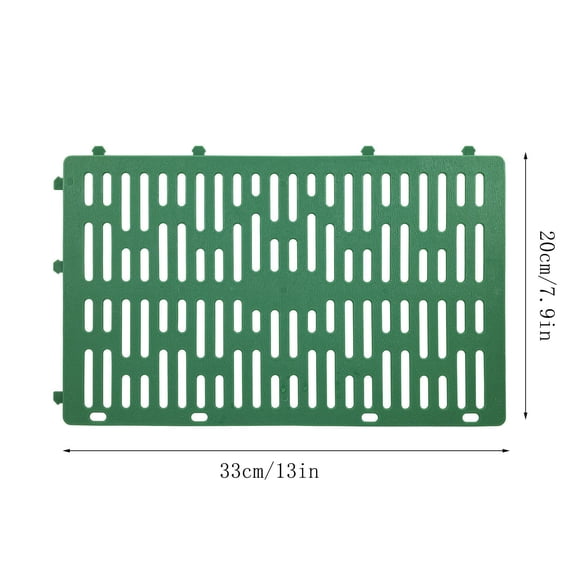 Tree Trunk Protector 6-piece tree trunk protection set, featuring a green mesh cover, ideal for saplings, expandable, weather-resistant, and designed to shield the tree bark from pruning damage