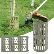 Tree Trunk Protector Wrap Light Coffee Color, Mesh Plant Covers Tree Tubes for Seedlings, Saplings, Expandable Weather-Proof Durable Plant Bark Protection from Trimmers, Mowers, Rodents & Sun Scald